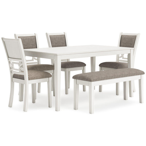 Signature Design by Ashley Erinberg 6 pc Dinette D423-325 IMAGE 1