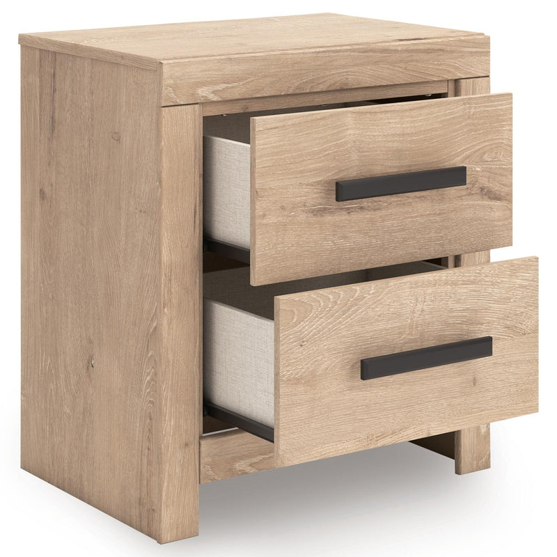 Signature Design by Ashley Sanginlane 2-Drawer Nightstand B3787-92 IMAGE 2