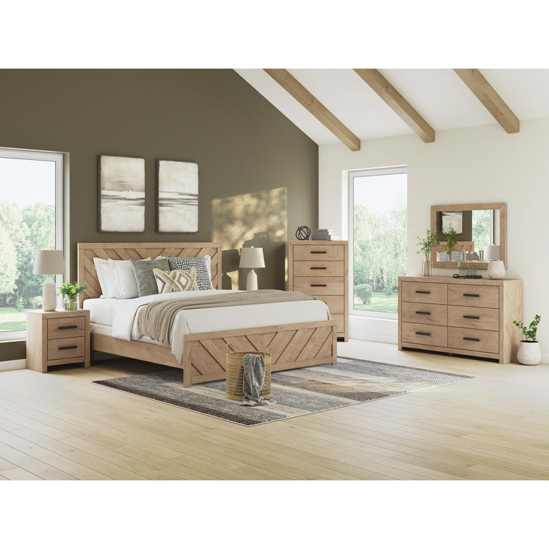 Signature Design by Ashley Sanginlane 6-Drawer Dresser with Mirror B3787-31/B3787-36 IMAGE 9