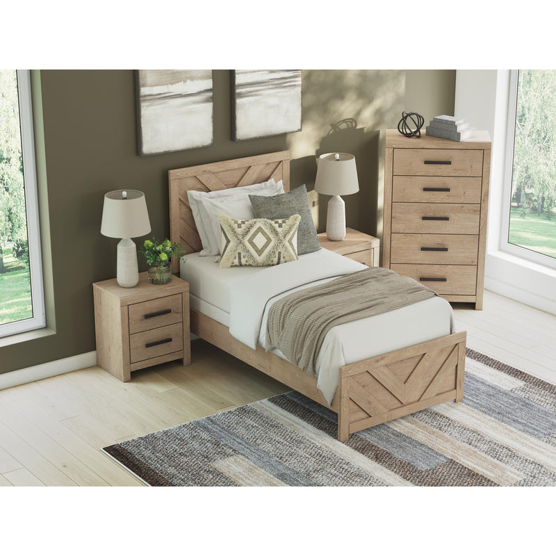 Signature Design by Ashley Sanginlane Twin Panel Bed B3787-53/B3787-83 IMAGE 8