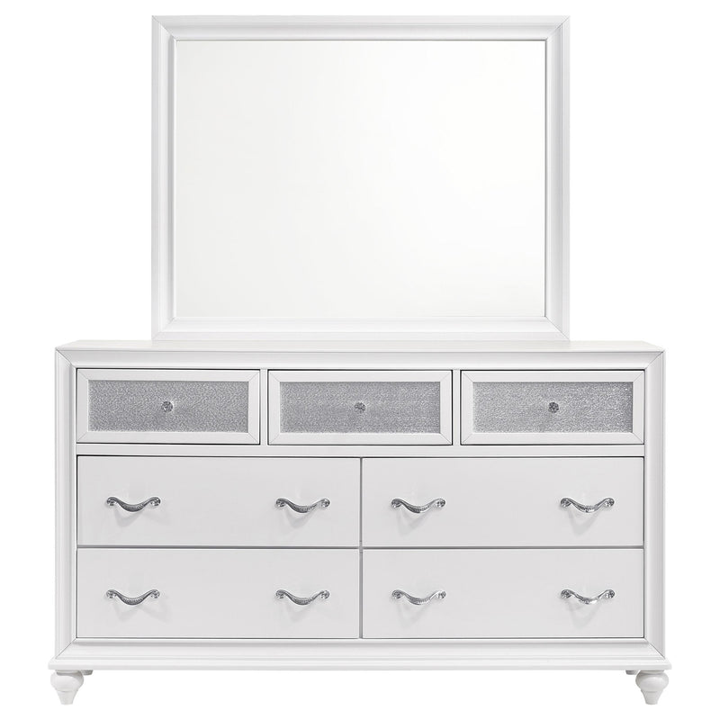 Coaster Furniture Barzini 7-Drawer Dresser with Mirror 205893M IMAGE 3