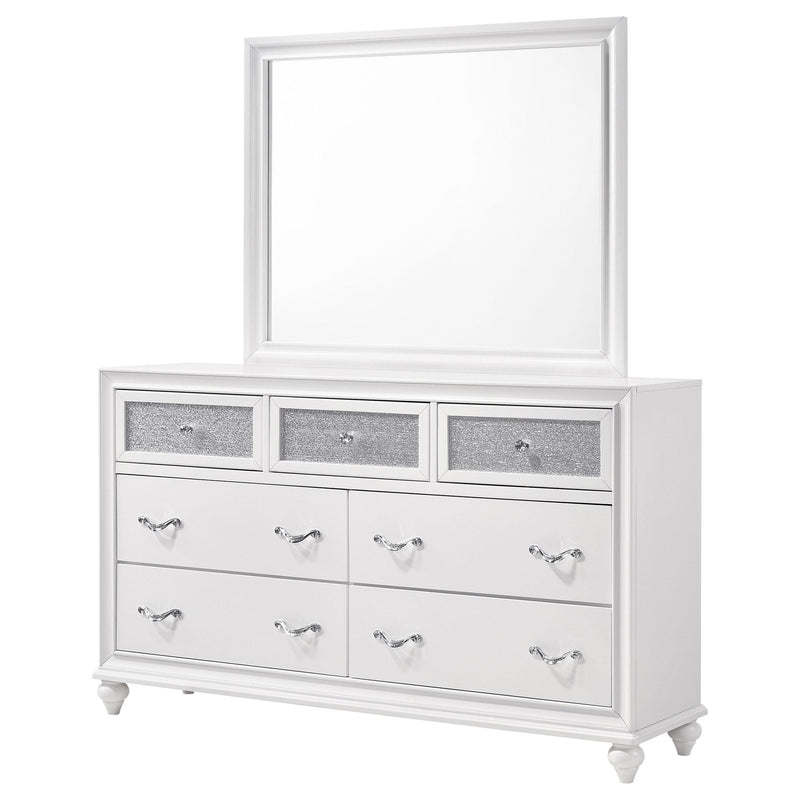 Coaster Furniture Barzini 7-Drawer Dresser with Mirror 205893M IMAGE 4