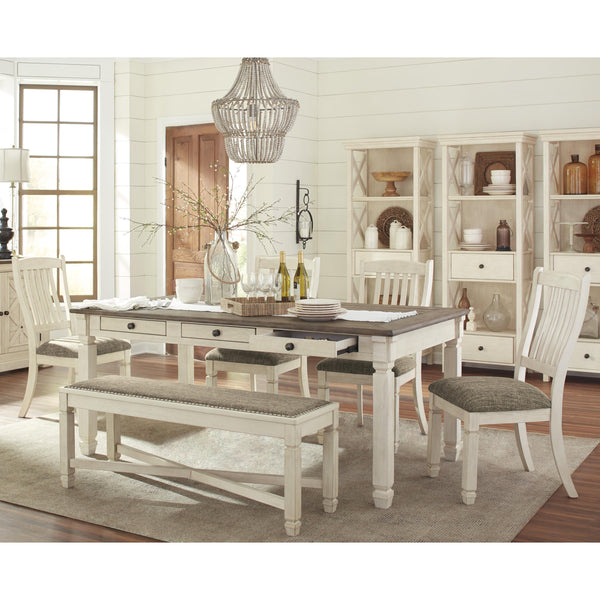 Signature Design by Ashley Bolanburg D647D2 6 pc Dining Set IMAGE 1